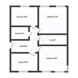 3-к квартира, вторичка, 111м2, 6/6 этаж