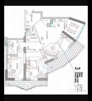 3-к квартира, вторичка, 125м2, 6/15 этаж