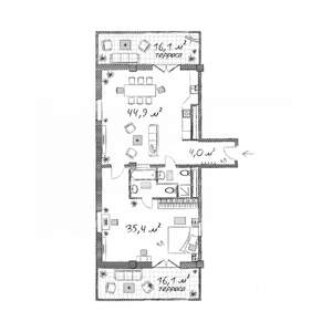 1-к квартира, вторичка, 131м2, 4/5 этаж