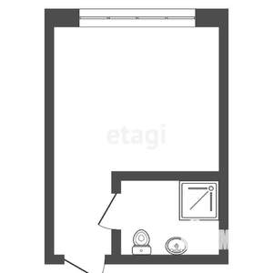 Студия квартира, вторичка, 11м2, 1/8 этаж
