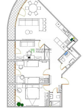 3-к квартира, вторичка, 101м2, 3/6 этаж