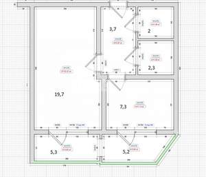 1-к квартира, вторичка, 45м2, 5/9 этаж