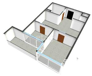 2-к квартира, вторичка, 50м2, 2/6 этаж