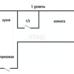 Студия квартира, вторичка, 39м2, 1/9 этаж