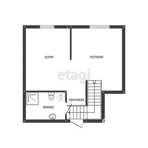 3-к квартира, вторичка, 70м2, 6/6 этаж