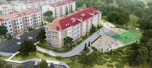 2-к квартира, вторичка, 45м2, 1/4 этаж