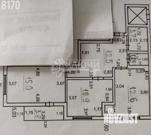 2-к квартира, вторичка, 60м2, 4/6 этаж