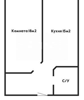 1-к квартира, вторичка, 49м2, 8/8 этаж
