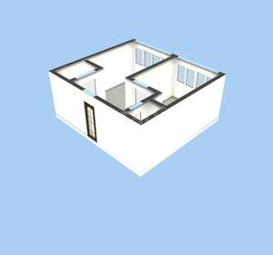 1-к квартира, вторичка, 55м2, 1/6 этаж