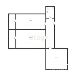 1-к квартира, вторичка, 31м2, 4/5 этаж