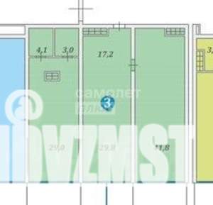 3-к квартира, вторичка, 138м2, 9/20 этаж