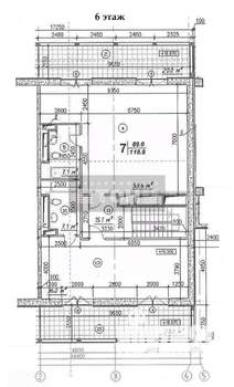 3-к квартира, вторичка, 243м2, 5/6 этаж